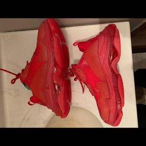 Balenciaga Triple S Red Clear Sole